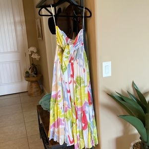Free people strapless dress